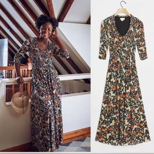 Anthropologie Maeve Omya Floral Maxi Dress - Z